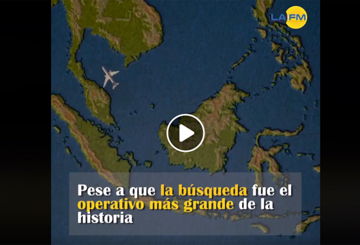 Imagen ilustrativa de la ruta del Malaysia Airlines