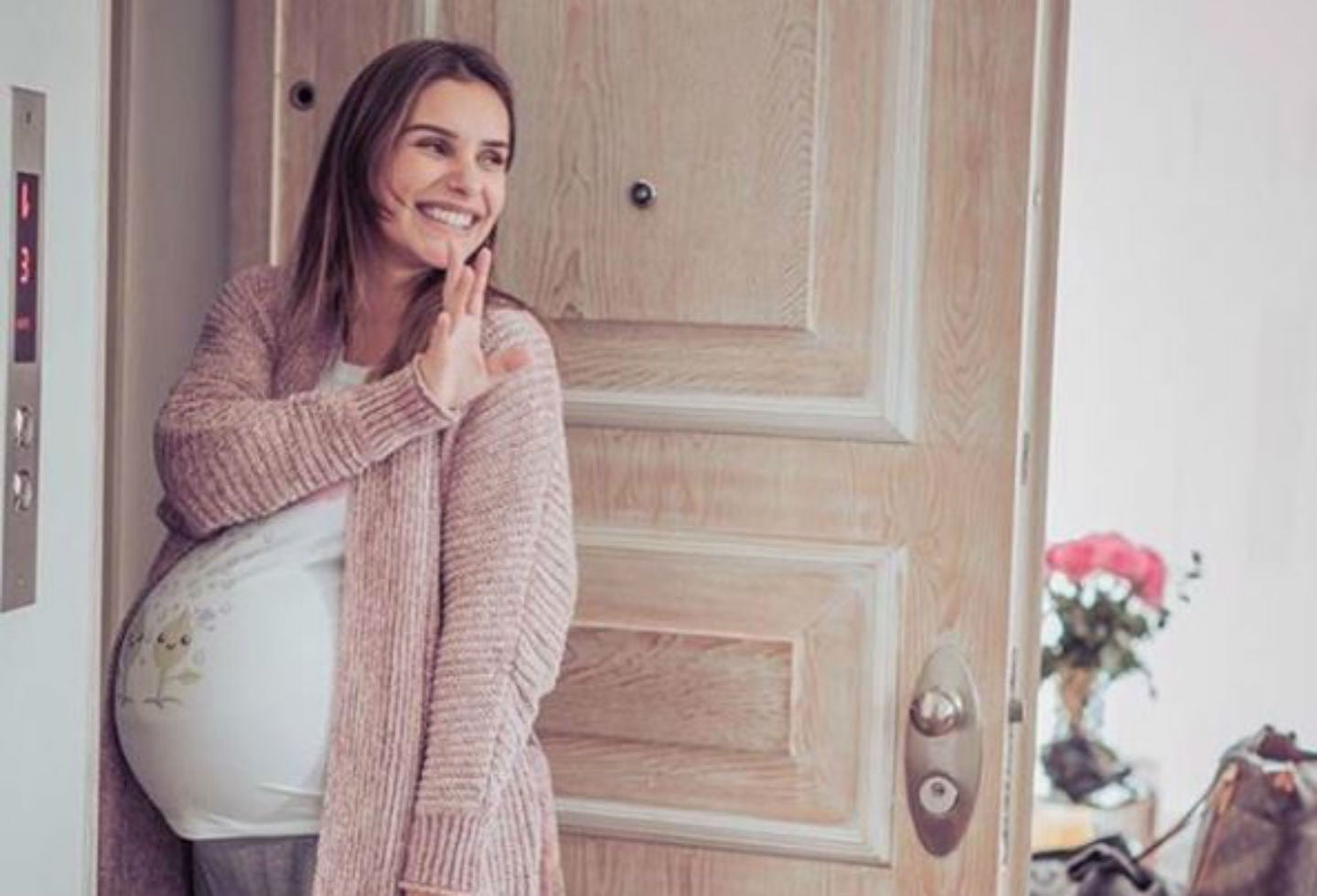 María Clara Rodríguez está embarazada