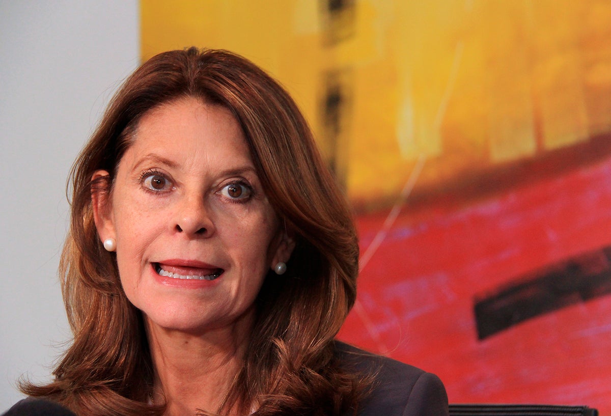 Marta Lucía Ramírez, vicepresidente de la República