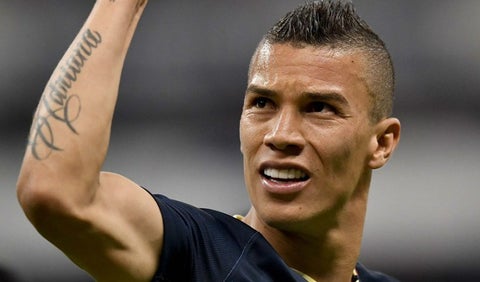 Mateus Uribe, centrocampista del América de México