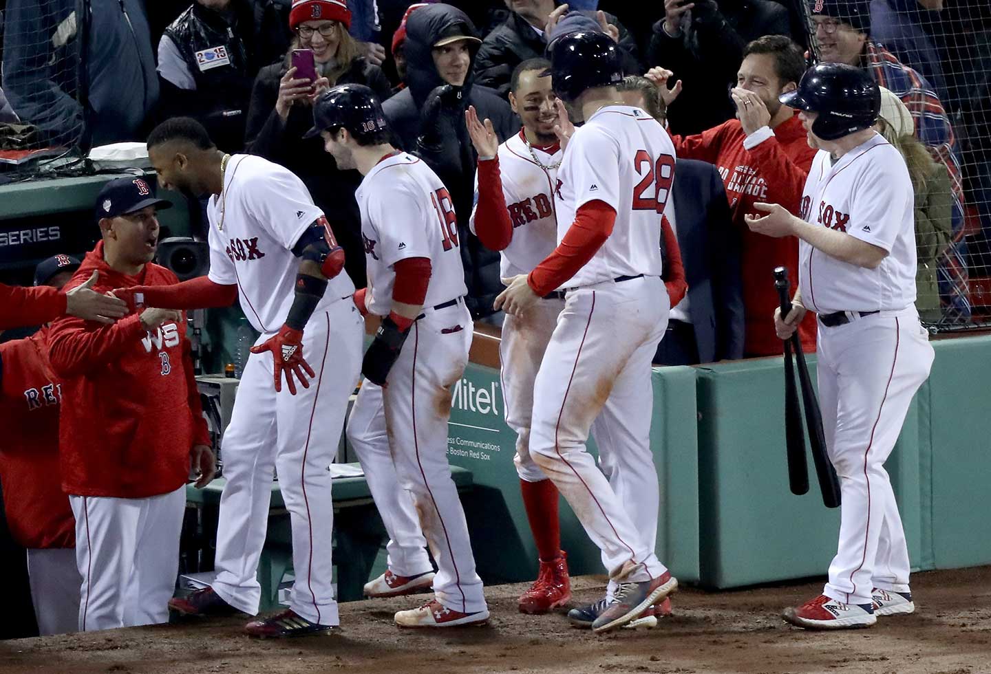Medias Rojas vencieron a los Dodgers en la Serie Mundial