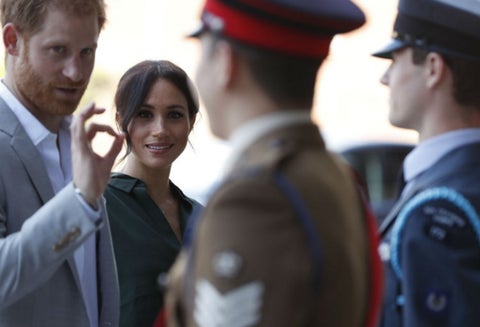 El príncipe Harry y la duquesa de Sussex, Meghan Markle.