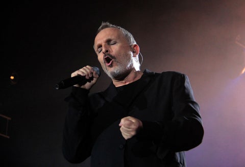 Miguel Bosé en concierto en Colombia