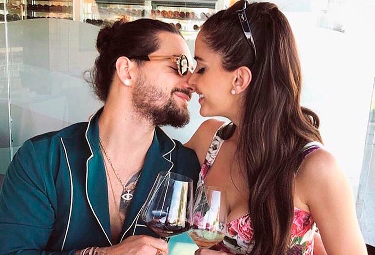 Natalia Barulich y Maluma