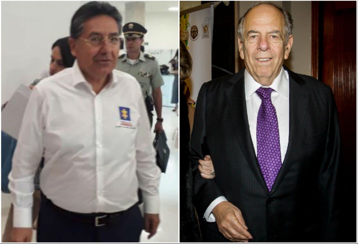 Néstor Humberto Martínez y Julio Gerlein