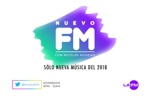 #NuevoFm – Playlist 226 / Domingo 21 de Octubre 2018