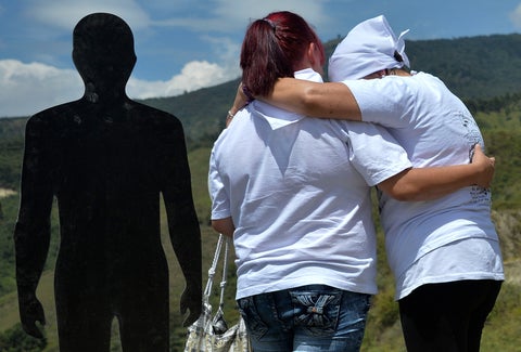 Familiares de las víctimas de la Operación Orión