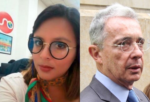 En el Senado se presentó un fuerte altercado entre el expresidente Álvaro Uribe Vélez y la periodista de Noticias Uno, Paola Rojas.