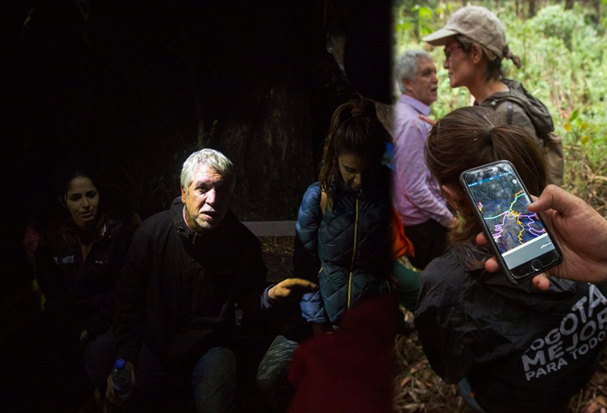 Peñalosa dijo primero que se perdió en los Cerros Orientales y luego aseguró que no fue así