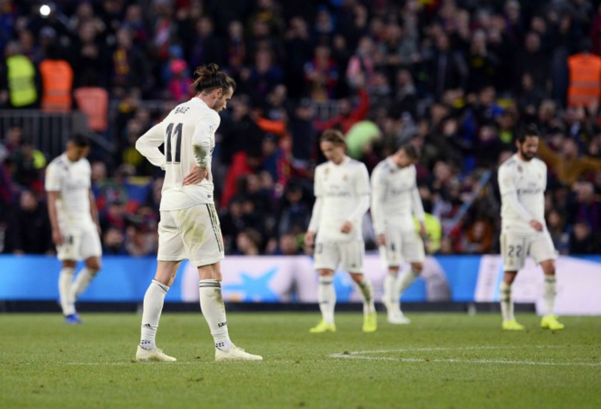 Goleada de Barcelona al Real Madrid en 2018