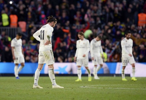 Goleada de Barcelona al Real Madrid en 2018