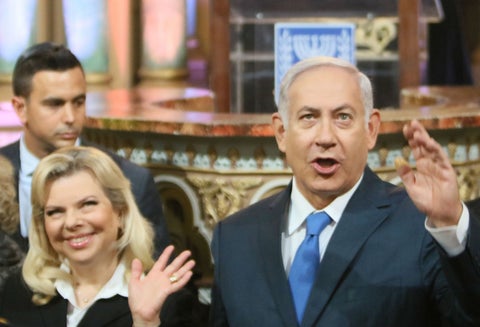 Sara Netanyahu, la esposa del primer ministro israelí