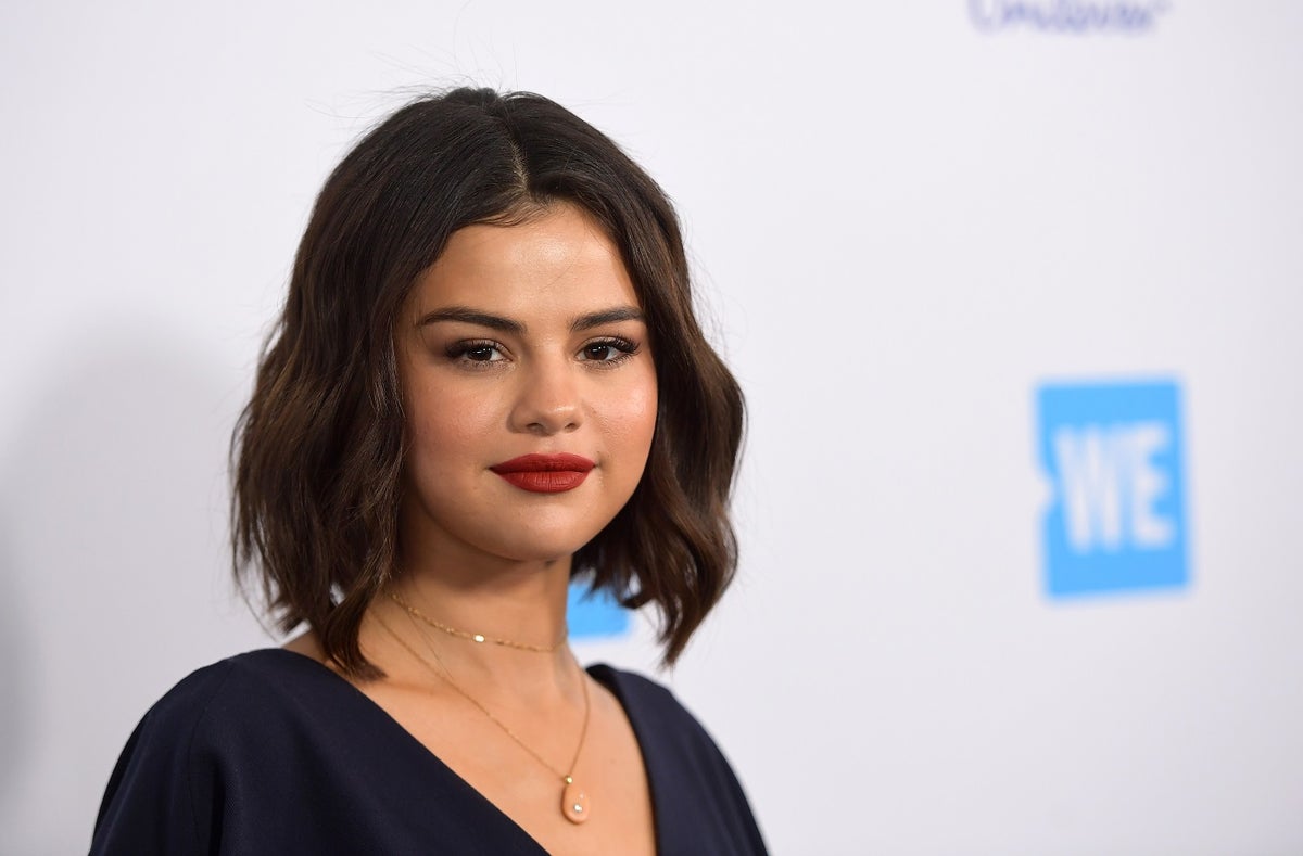 Cantante y actriz Selena Gomez