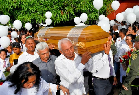 Niña Génesis Rúa Vizcaíno