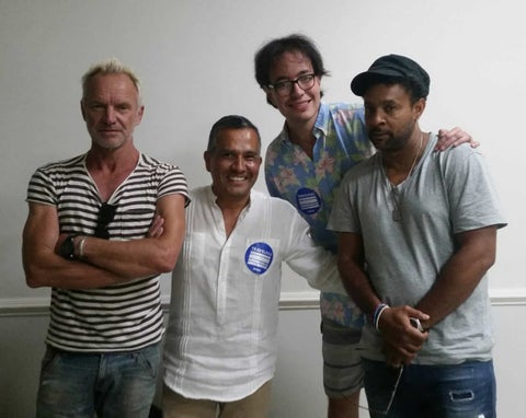 Sting Y Shaggy en Los Originales