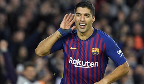 Luis Suárez, delantero del Barcelona