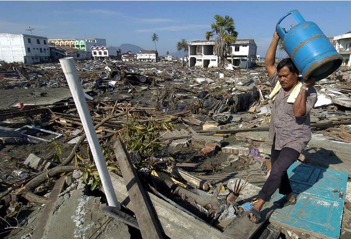 Terremoto y tsunami en Sumatra (Indonesia)