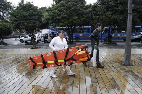 Simulacro de evacuación en emergencias 5