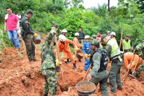 En total son 7 municipios los que presentan afectación en Santander por las lluvias.