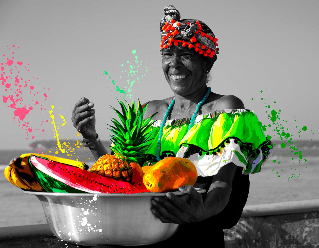 Transhuella arte que resalta la cultura de las comunidades de Colombia