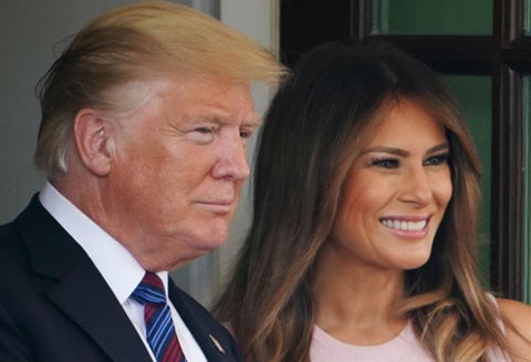 Donald Trump y Melania Trump
