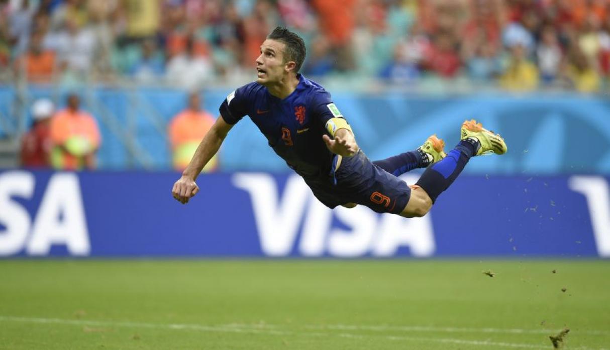 Robin Van Persie, delantero holandés