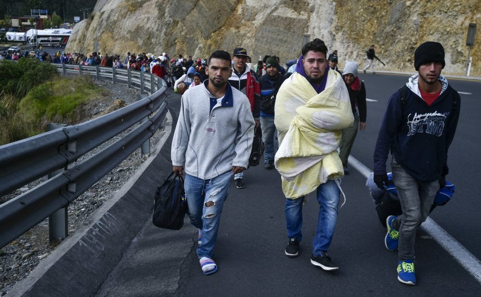 Venezolanos migrantes Perú