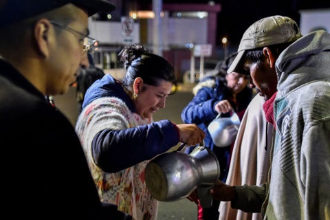 Venezolanos migrantes