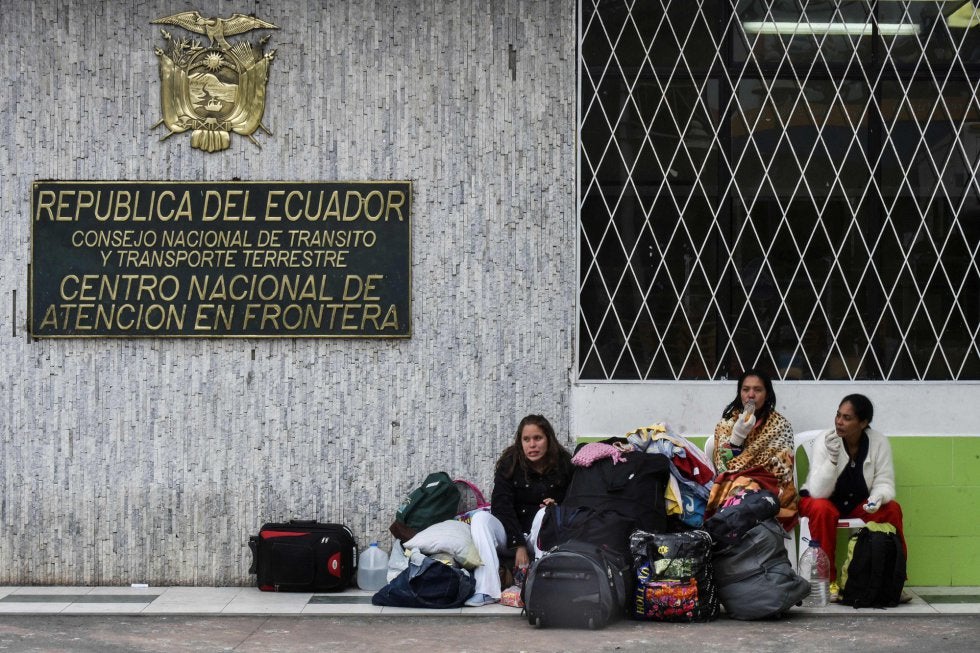 Venezolanos migrantes