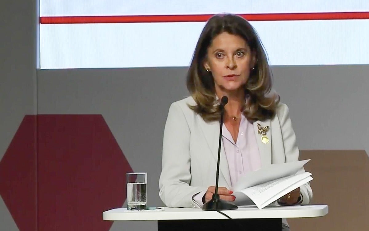 Vicepresidenta Marta Lucía Ramírez