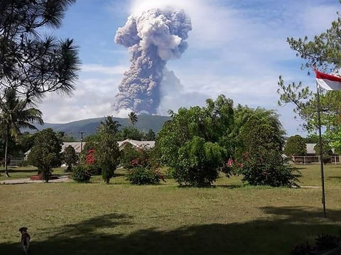 Volcán Indonesia