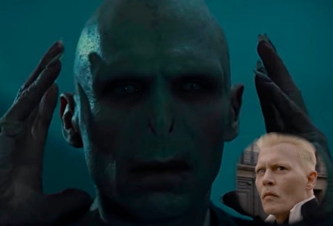 Voldemort y Grindelwald