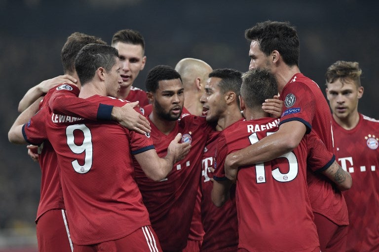 Bayern Munich, actualmente segundo en la Bundesliga con 20 puntos
