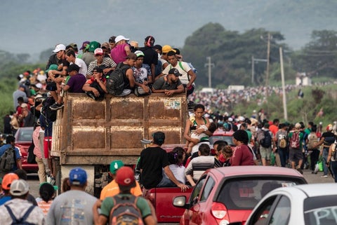 Caravana de migrantes
