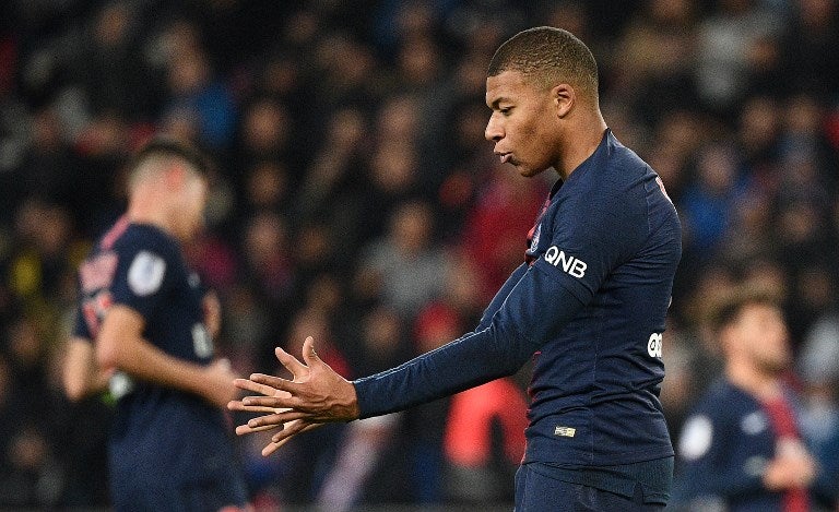 Kylian Mbappé, jugador francés del PSG de ascendencia camerunesa y argelina