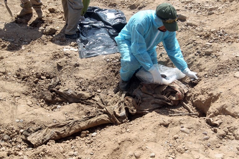 Irak fosas comúnes