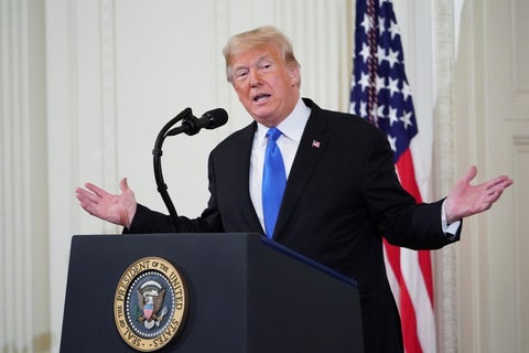Presidente de EE.UU. Donald Trump.