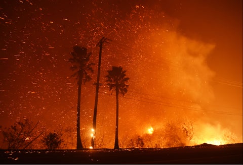 El incendio fue bautizado como "Camp Fire".