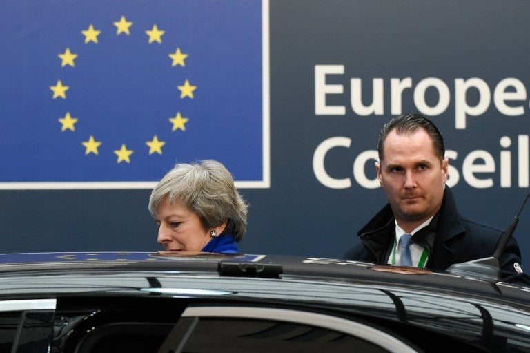 La primera ministra británica, Theresa May