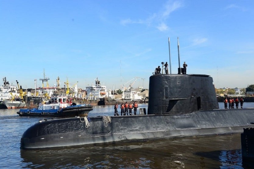 Submarino argentino 'San Juan'