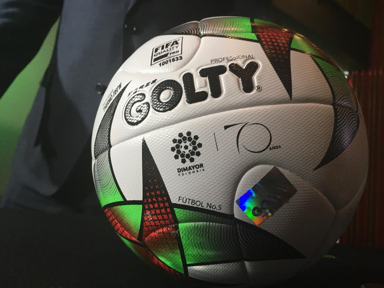 La Dimayor presentó el Balón Golty para la Liga Águila, así como el Torneo Águila y la Copa