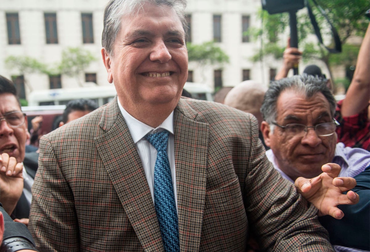 Alan García, expresidente de Perú