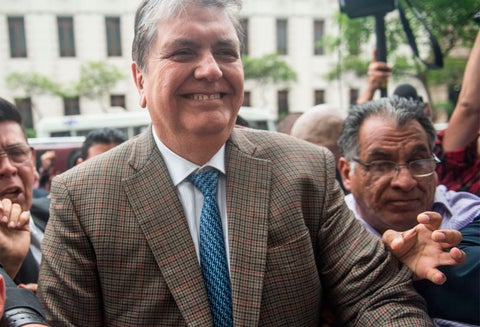 Alan García, expresidente de Perú