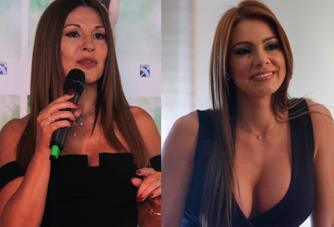 Amparo Grisales y Esperanza Gómez