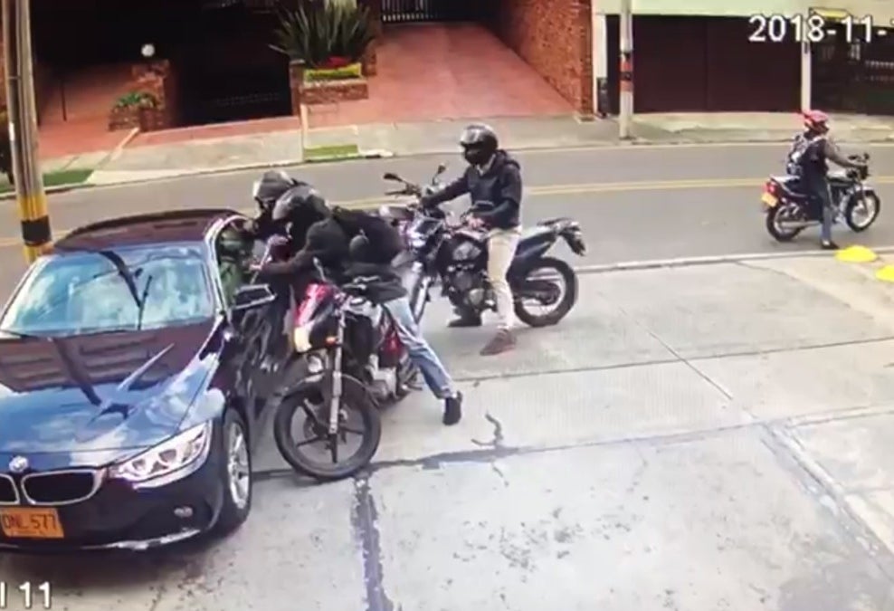 Atraco en Bogotá
