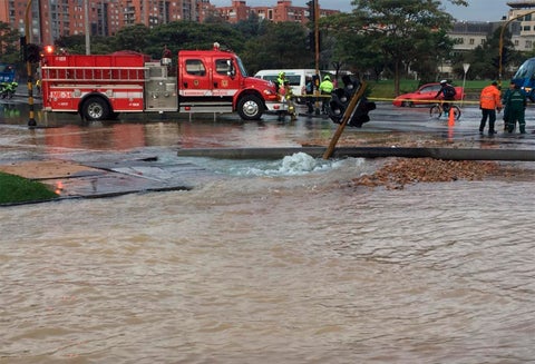 La Avenida La Esperanza con Carrera 50, en Bogotá