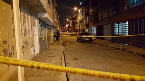 Balacera en el occidente de Bogotá