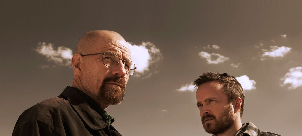 Bryan Cranston y Aaron Paul en Breaking Bad