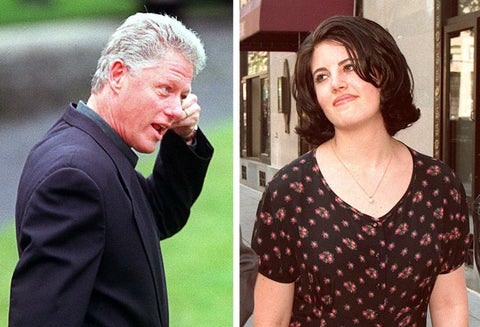 Monica Lewinsky rompió su silencio sobre la historia del vestido de la relación con Bill Clinton.