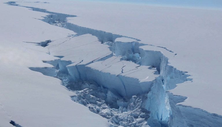 Cambio climático en la Antártida